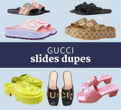 gucci rubber drugo slides|Gucci rubber slide dupes.